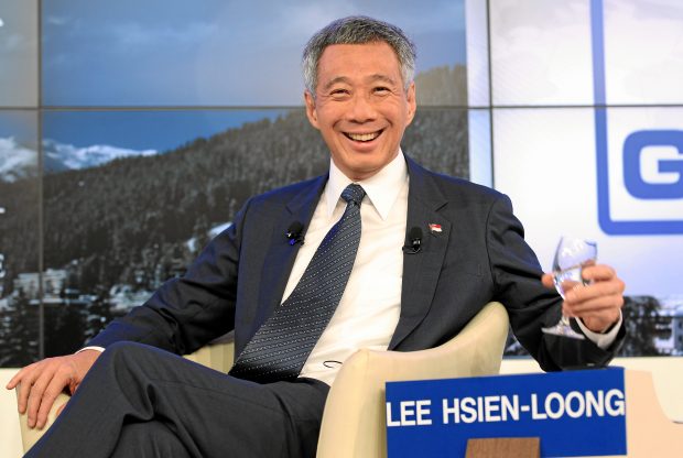 DAVOS/SWITZERLAND, 26JAN12 - Lee Hsien-Loong, Prime Minister of Singapore is captured during the session 'The Outlook for East Asia' at the Annual Meeting 2012 of the World Economic Forum at the congress centre in Davos, Switzerland, January 26, 2012. Copyright by World Economic Forum swiss-image.ch/Photo by Moritz Hager