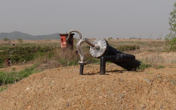 Gas capturing at Landfill One